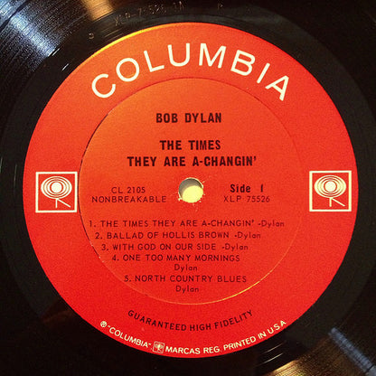 The Times They Are A-Changin' - secondary