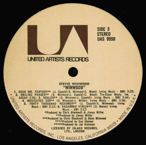 Winwood - secondary