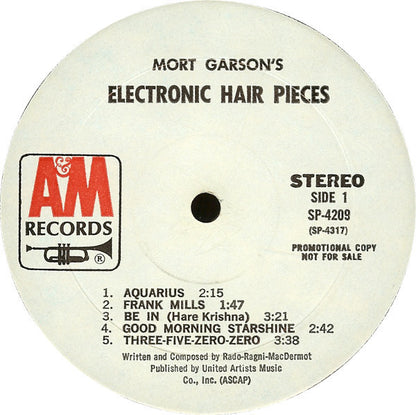 Mort Garson - Electronic Hair Pieces