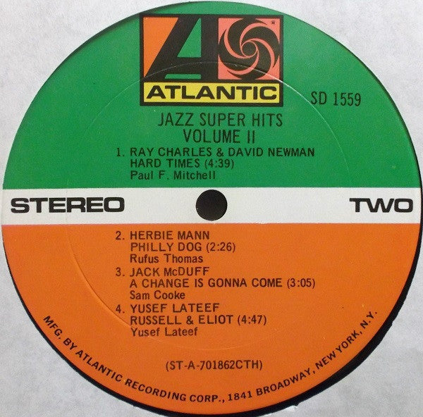 Various - Jazz Super Hits - Volume II