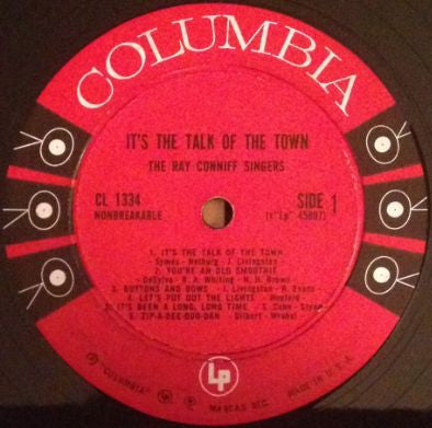 Ray Conniff And The Singers - It's The Talk Of The Town