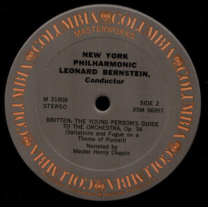 Camille Saint-Saëns, Benjamin Britten, Leonard Bernstein, New York Philharmonic - The Carnival Of The Animals / The Young Person's Guide To The Orchestra