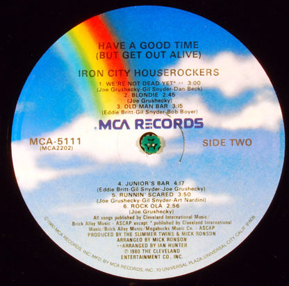 Have A Good Time (But Get Out Alive) - secondary