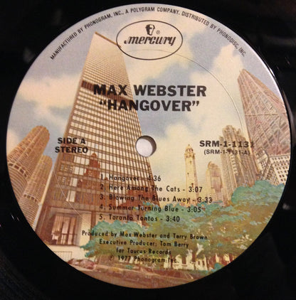 Max Webster - Hangover