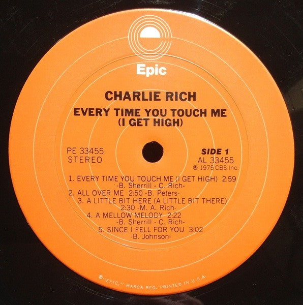 Every Time You Touch Me (I Get High) - secondary