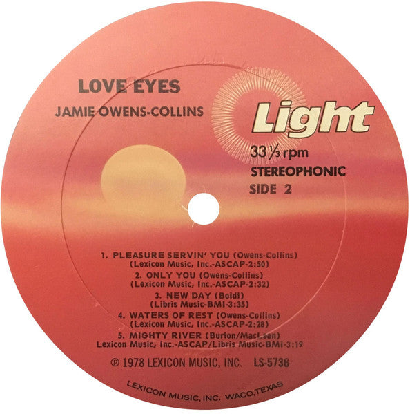 Jamie Owens-Collins - Love Eyes