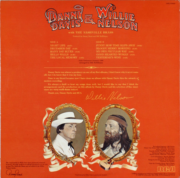 Danny Davis & Willie Nelson With The Nashville Brass - secondary