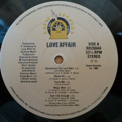 Love Affair - Love Affair