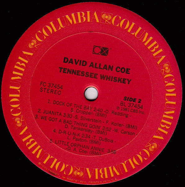 Tennessee Whiskey - secondary