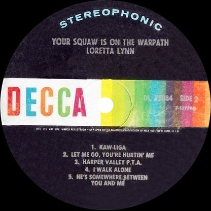 Your Squaw Is On The Warpath - secondary