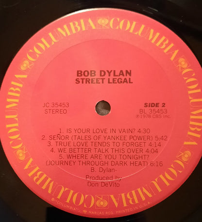 Bob Dylan - Street-Legal