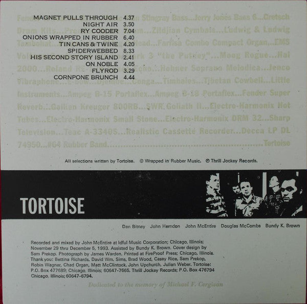 Tortoise - secondary