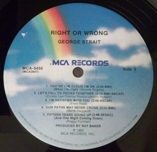 Right Or Wrong - secondary