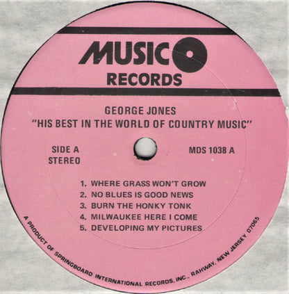 His Best In The World Of Country Music - secondary