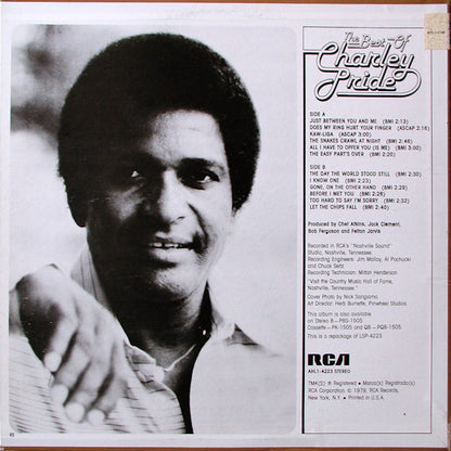 The Best Of Charley Pride - secondary