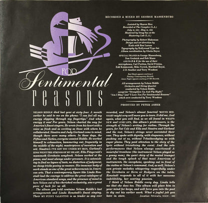 For Sentimental Reasons - secondary