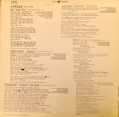 James Taylor - secondary