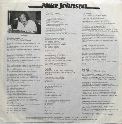 Mike Johnson - More Than Just An Act
