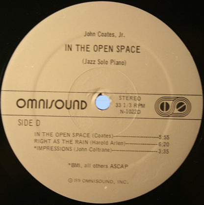 John Coates, Jr - In The Open Space