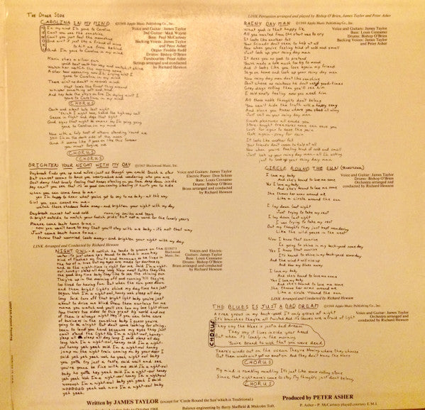 James Taylor - secondary