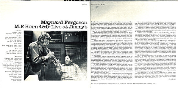 M.F. Horn 4&5: Live At Jimmy's - secondary