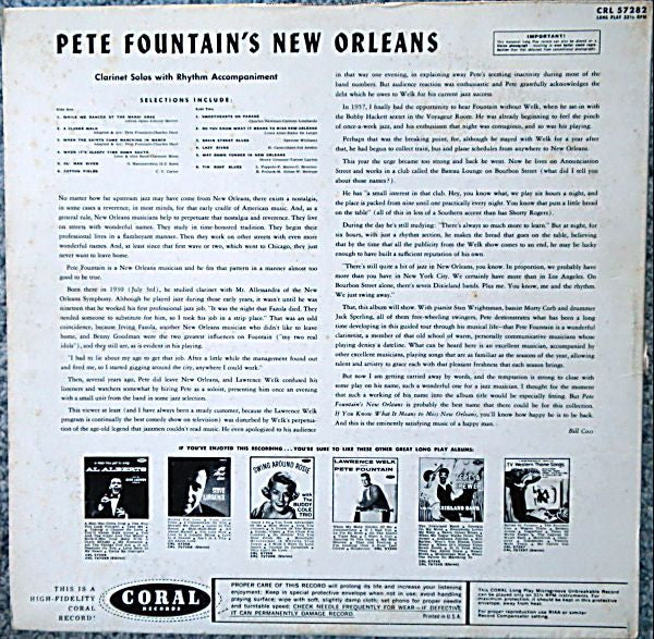 Pete Fountain - Pete Fountain's New Orleans