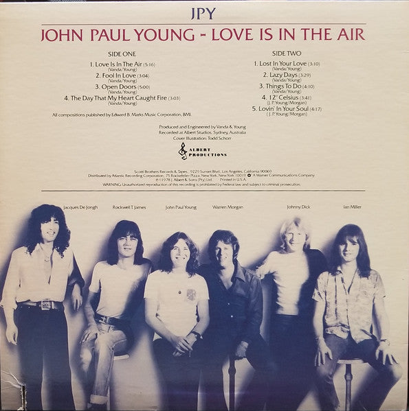 Love Is In The Air - secondary