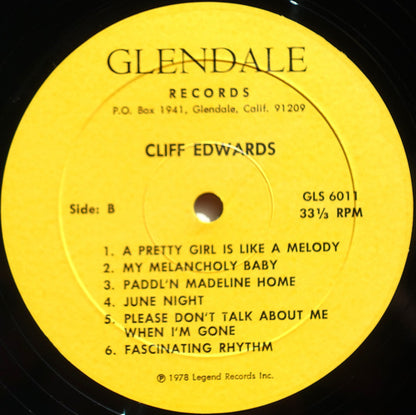 Cliff "Ukulele Ike" Edwards - Ukulele Ike