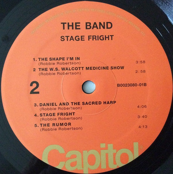 Stage Fright - secondary