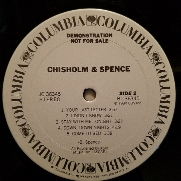 Chisholm & Spence - secondary