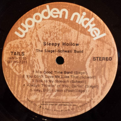 The Siegel-Schwall Band - Sleepy Hollow