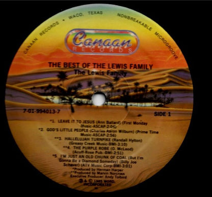 The Best Of The Lewis Family  - secondary