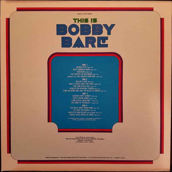 This Is Bobby  Bare - secondary