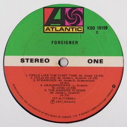 Foreigner - secondary
