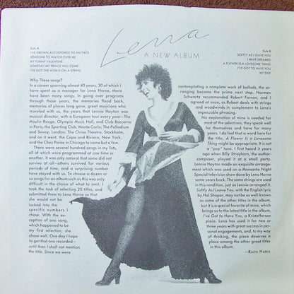 Lena, A New Album - secondary