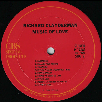 Richard Clayderman - Music Of Love