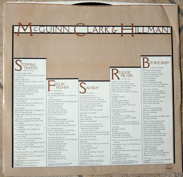 McGuinn, Clark & Hillman - secondary
