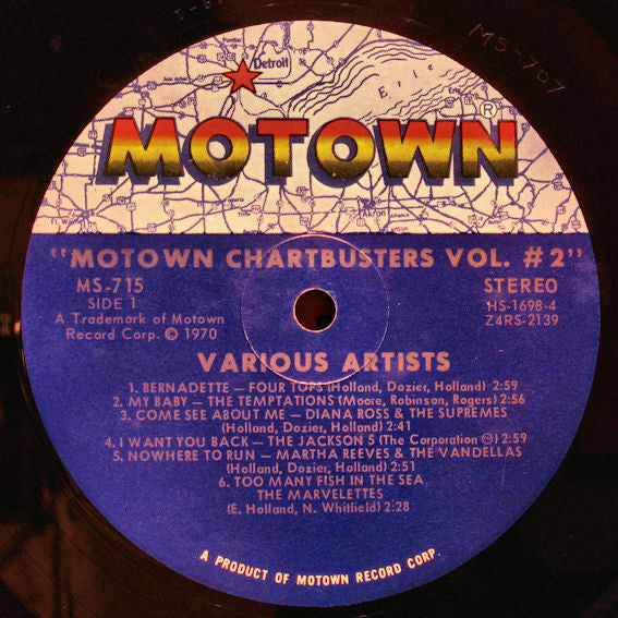 Motown Chartbusters Volume 2 - secondary