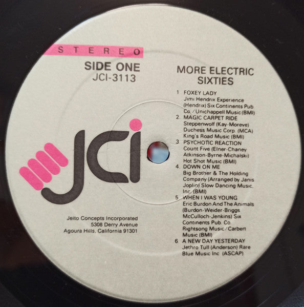 More Electric Sixties - secondary