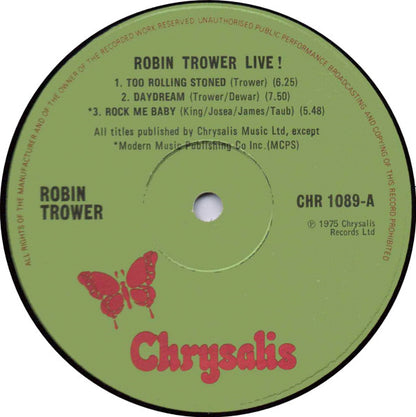 Robin Trower Live! - secondary