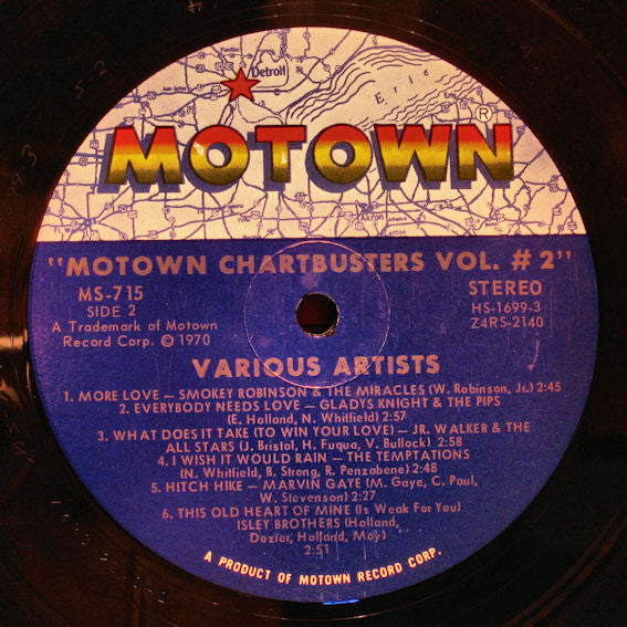 Motown Chartbusters Volume 2 - secondary