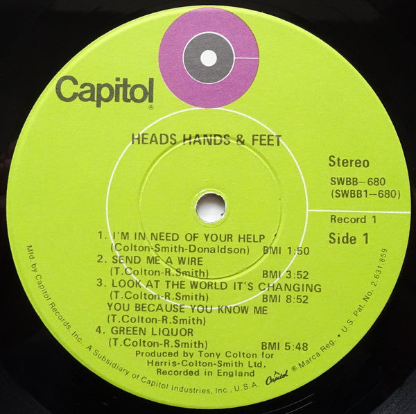 Heads Hands & Feet - secondary