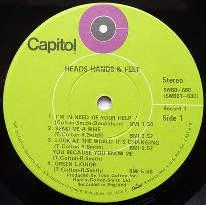 Heads Hands & Feet - secondary