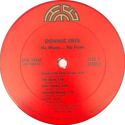 Donnie Iris - No Muss...No Fuss