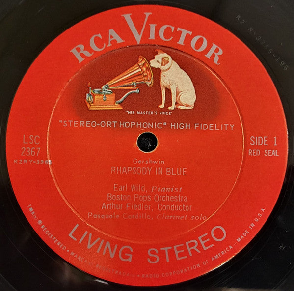 George Gershwin, Arthur Fiedler, Boston Pops Orchestra, Earl Wild - Rhapsody In Blue / An American In Paris