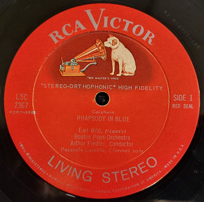 George Gershwin, Arthur Fiedler, Boston Pops Orchestra, Earl Wild - Rhapsody In Blue / An American In Paris
