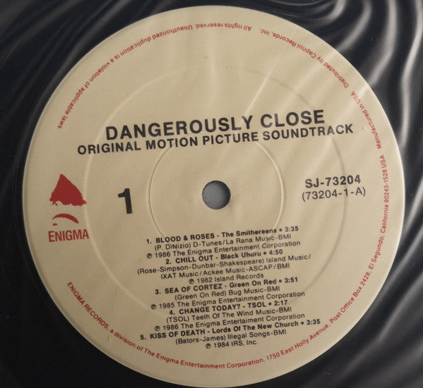 Various - Dangerously Close - Original Motion Picture Soundtrack