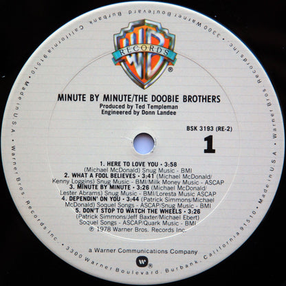 Minute By Minute - secondary