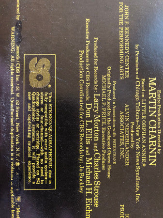 "Annie" Original Cast - Annie (A New Musical)