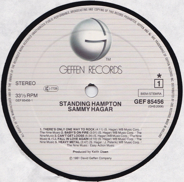Standing Hampton - secondary